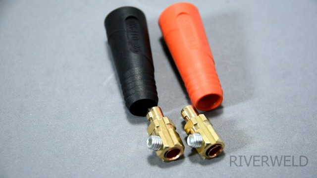 Juego De 10 Conectores De Panel Para Cable De Soldadura TIG, Adaptador