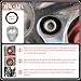 JEUCLEL ABC-55 19Pt Outer Ring 4mm Wheel Locking Nut Key Socket for Porsche VW Toureg Panamera/Cayenne/Macan/Cayman/SUV, Wheel Anti-Theft Lug Nut Removal Tool