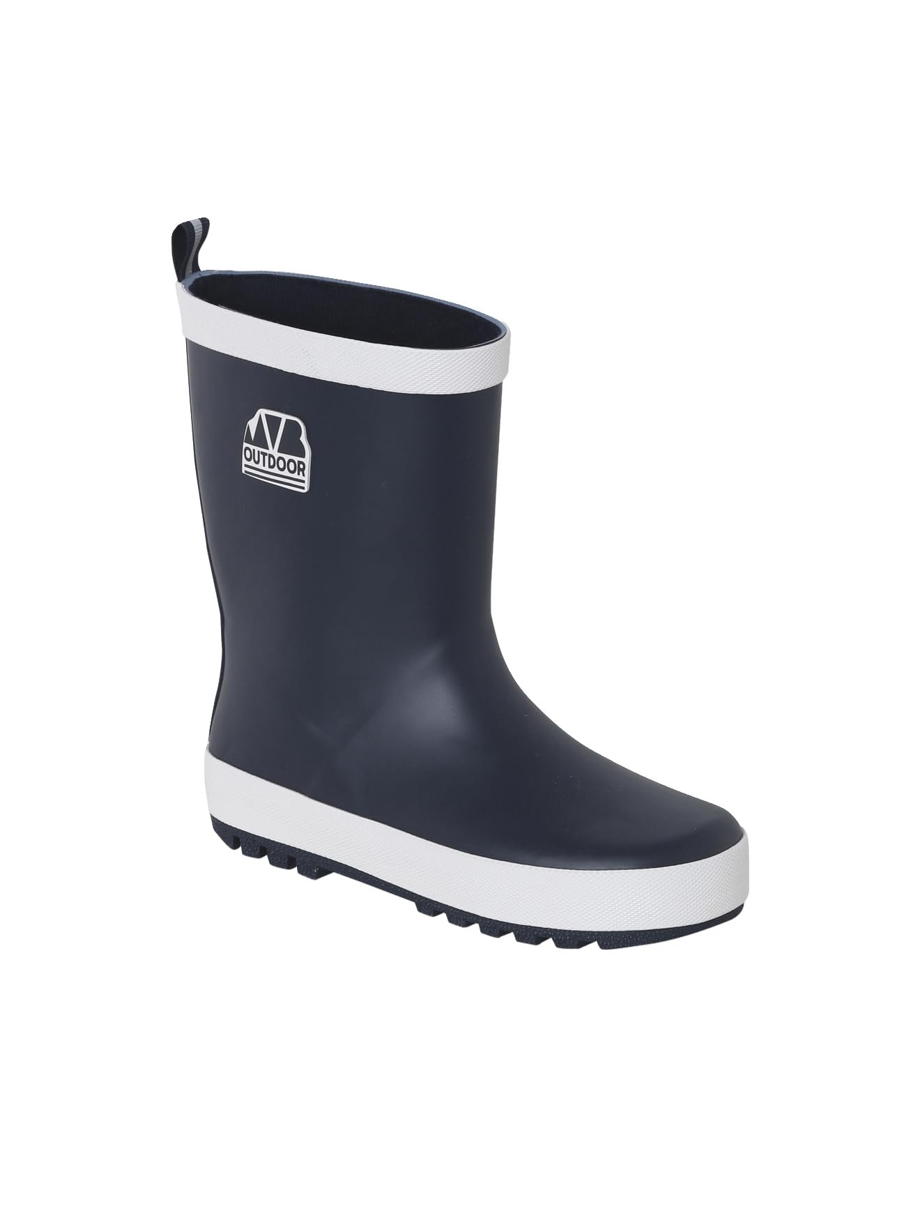 VERTBAUDET Bottes de pluie caoutchouc enfant marine 38