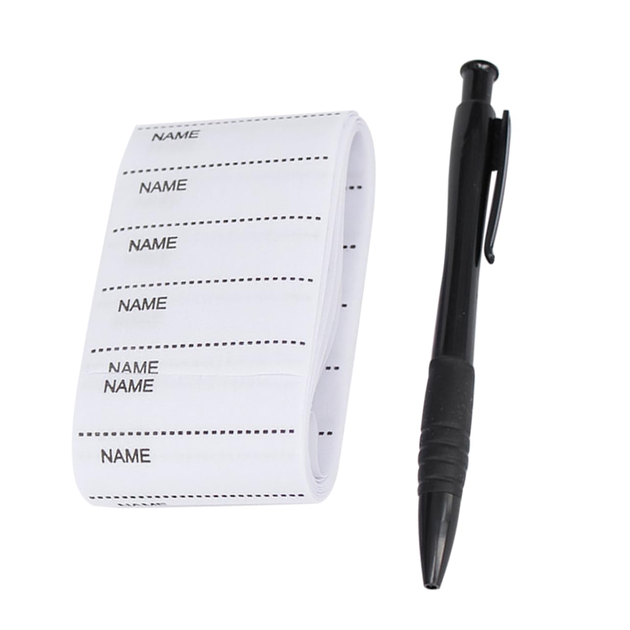 SHINEOFI 3piezas Etiquetas De Nombre Para Ropa Washable Stickers Personalizados Resistentes Para Escuela y Lavandería Bolígrafo