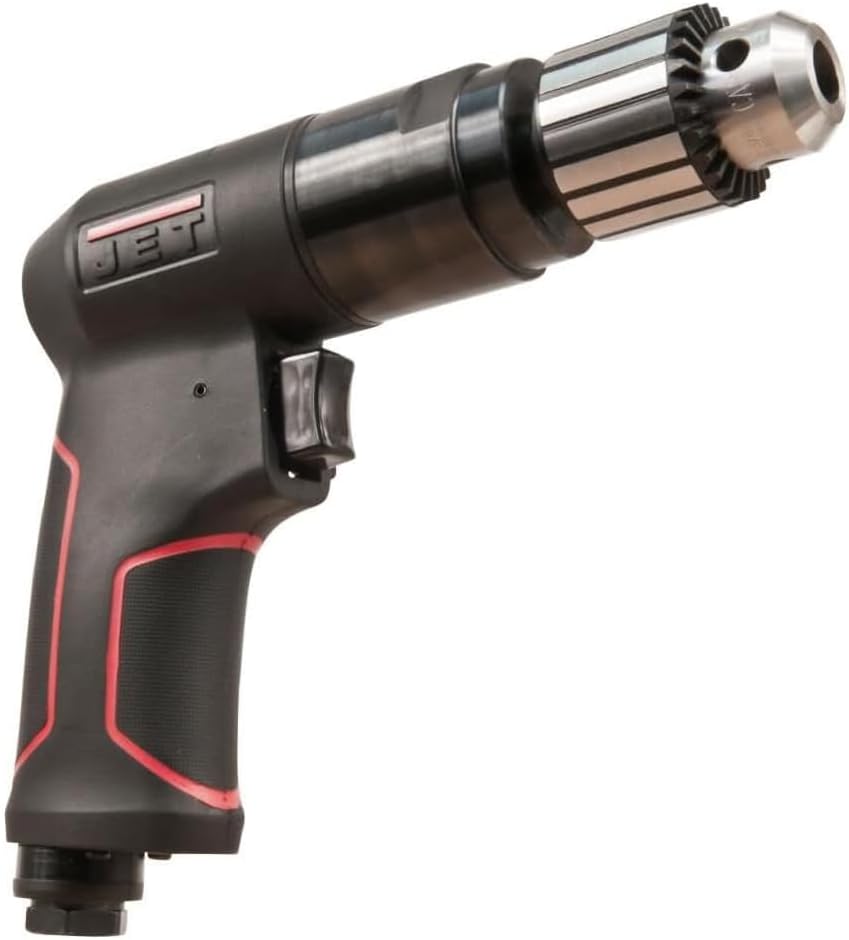 JET 3/8-Inch Pneumatic Reversible Drill, 1800 RPM (JAT-620)