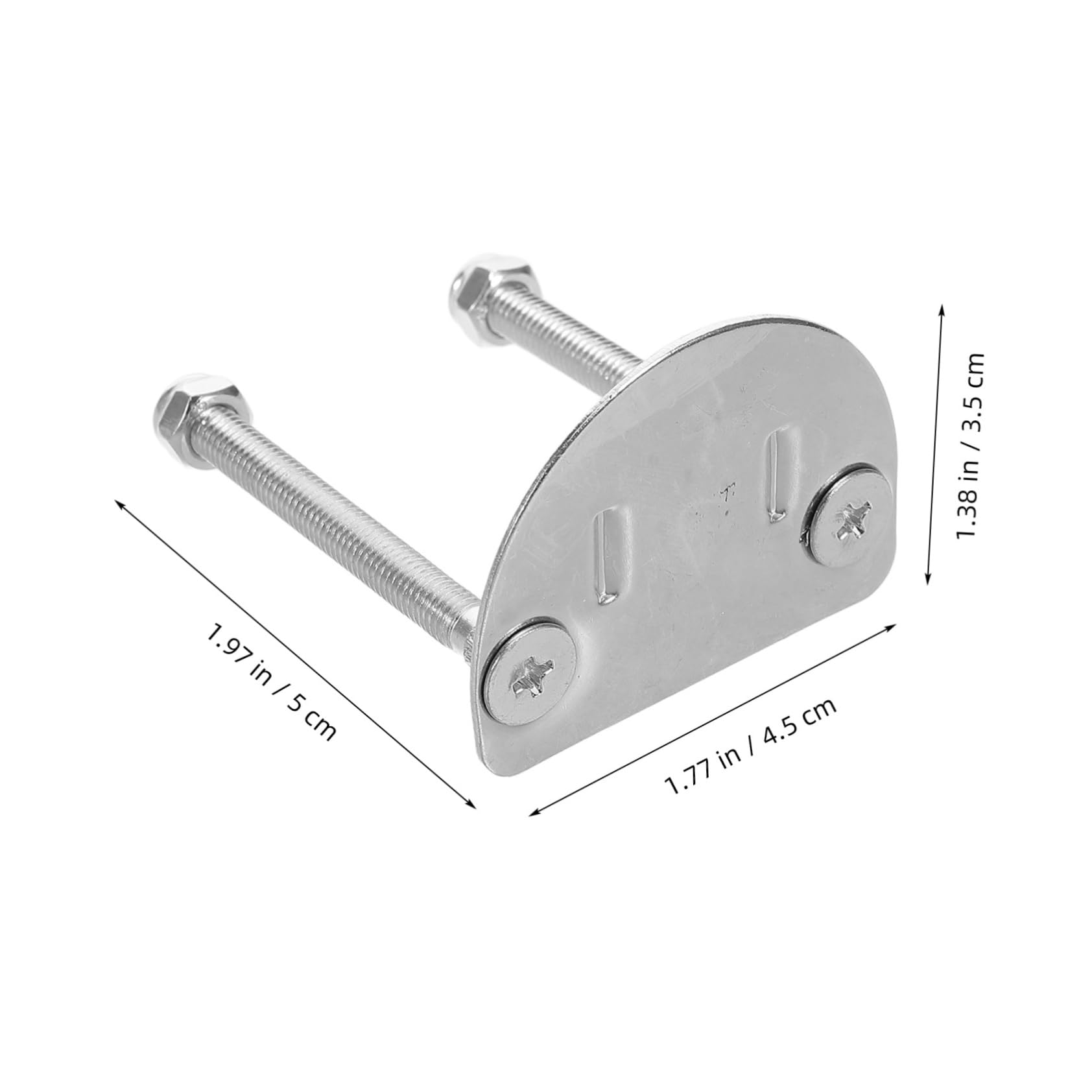 BESPORTBLE Essential Roller Skate Parts 4pcs Roller Skate Bracket Plate Skating Gear Advanced Shock Absorption Hardware