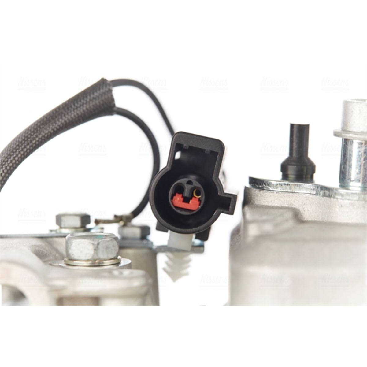 NISSENS A/C Kompressor für Klimaanlage Klimakompressor mit ID: PXV16 Kältemittel: R134a PAG 46 mit 110mm Riemenscheibe 6-Rillen Kompatibel mit LAND ROVER Range Rover III L322 351334231 JPB500210 89496