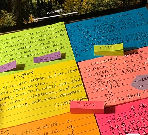 KIFZM 960 Sheets Large Lined Sticky Notes - Image 3