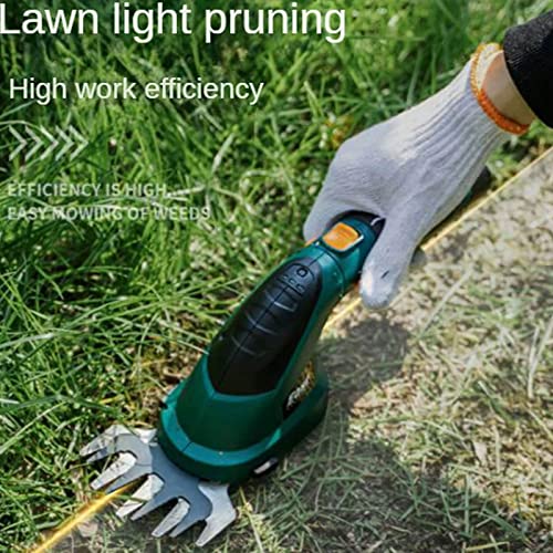 FHRKA Cordless Grass Trimmer 7.2V Electric Hedge Timmer Handheld Grass Cutter Machine, Electric Grass Clippers 2 FHRKA Cordless Grass Trimmer 7.2V Electric Hedge Timmer Handheld Grass Cutter Machine, Electric Grass Clippers - Image 2