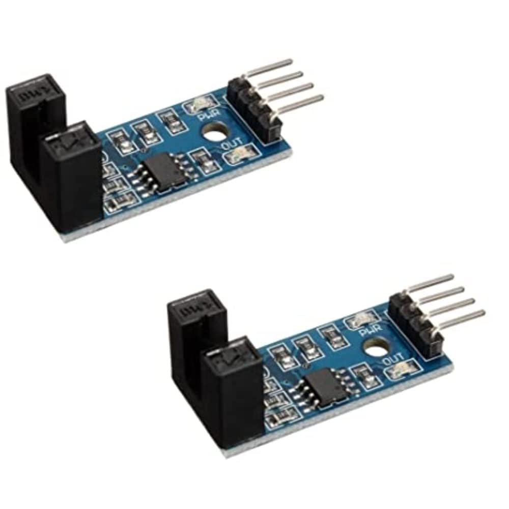 Techtonics Speed Measuring Sensor Counter Motor Test Groove Coupler Module For Arduino (Pack of 2)