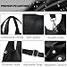 MYHOZEE Black Crossbody Purses for Women Leather Satchel Handbags Designer Tote Bags Top Handle Trendy Purse