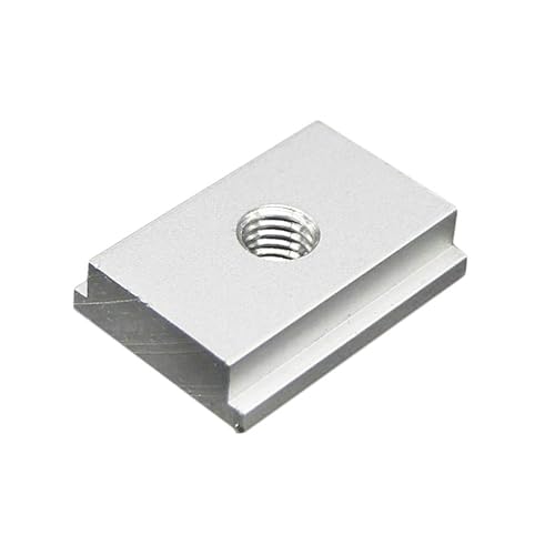 Miniatura 3 de BestTeam - 10 tuercas deslizantes en T para ranura en T, M6M8 T-Track Slider Tuerca deslizante de aleación de aluminio Tuerca de ranura en T para