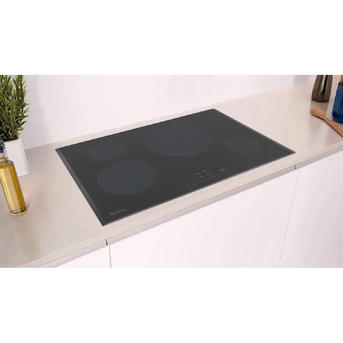 Balay, płyta indukcyjna, szerokość 80 cm, 4 strefy, 11 poziomów, powierzchnia 28 cm, czarny, 3EB985LH