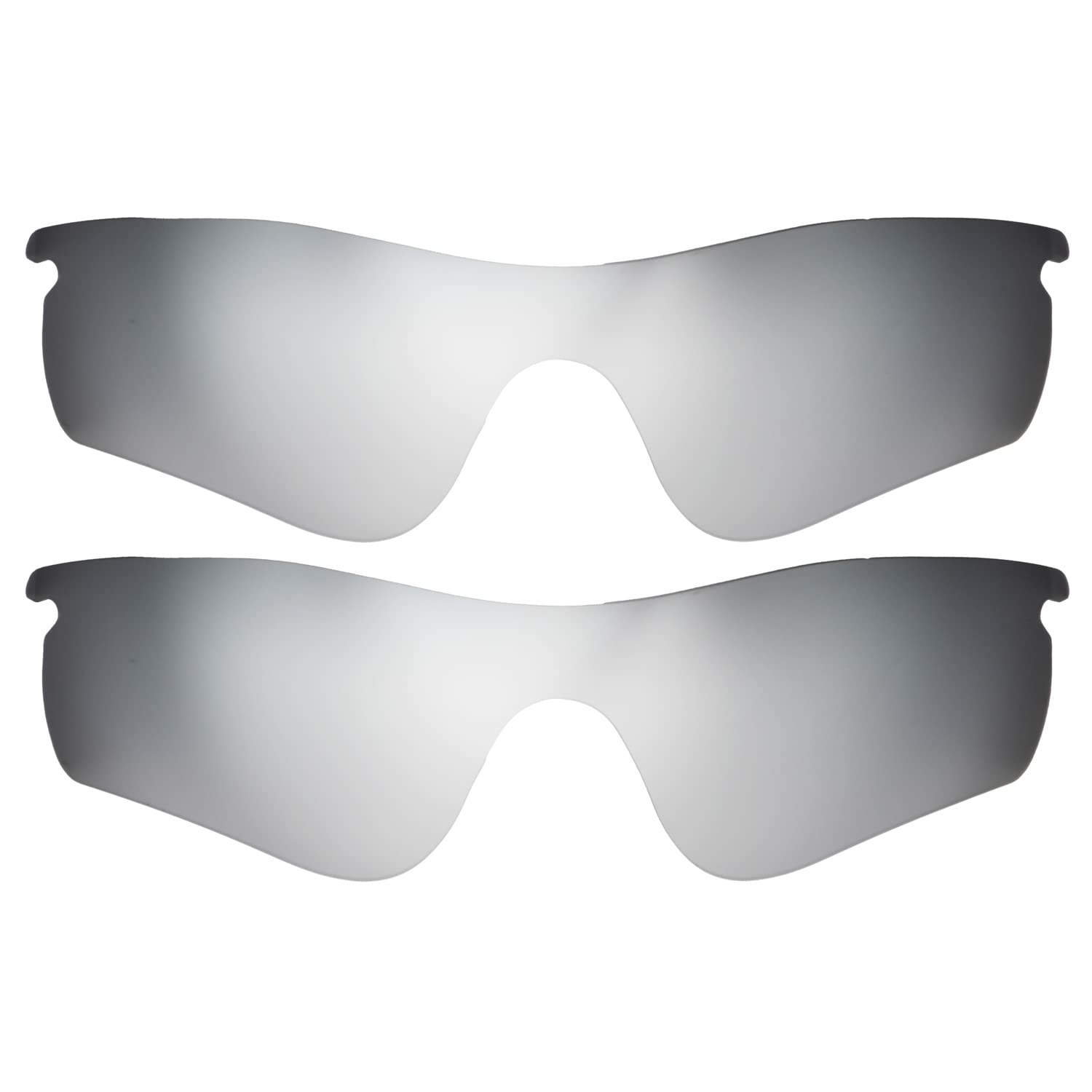 Verres polarisés Oakleys Radarlock Path haute définition Titanium Mirror