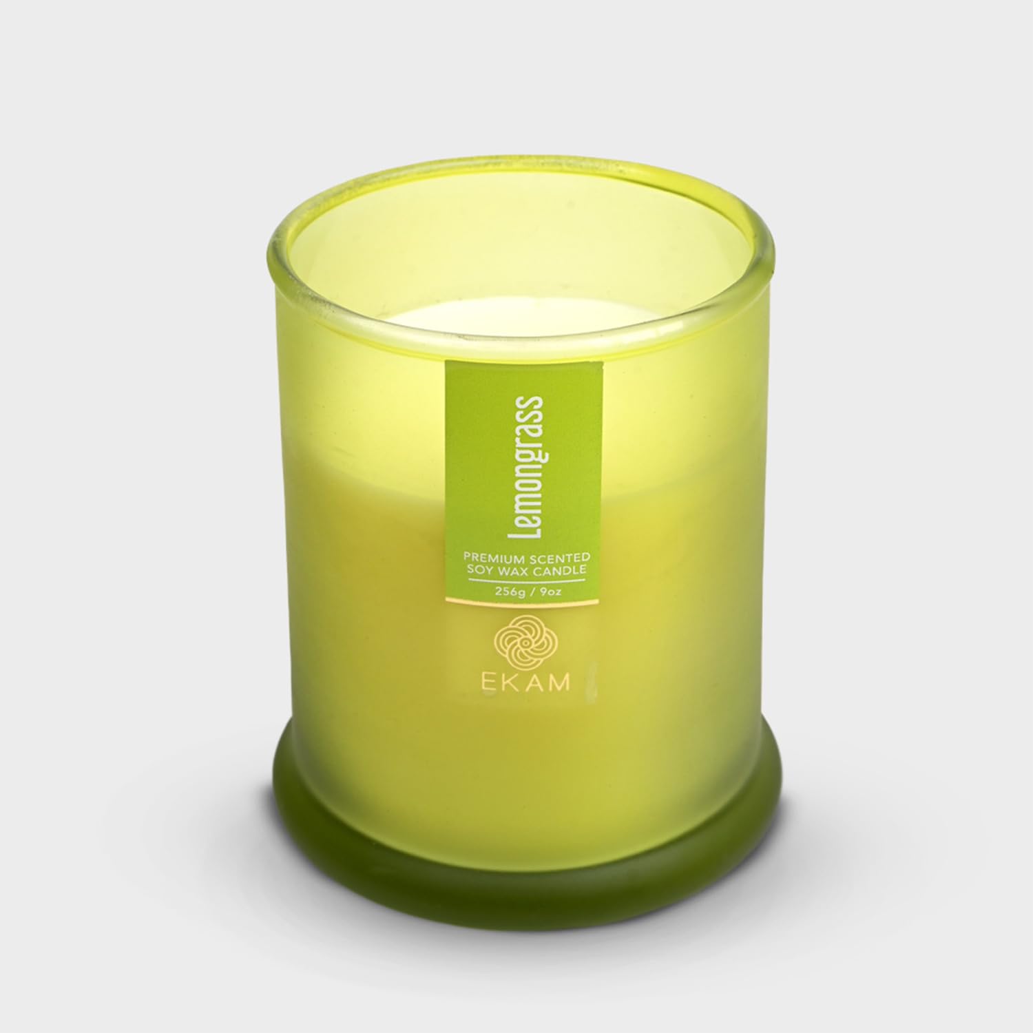 EKAM| Lemongrass Ring Jar Scented Candle|35 Hours Burn Time | Luxury Candles | Ideal for Home Decor, Gifting-image-13