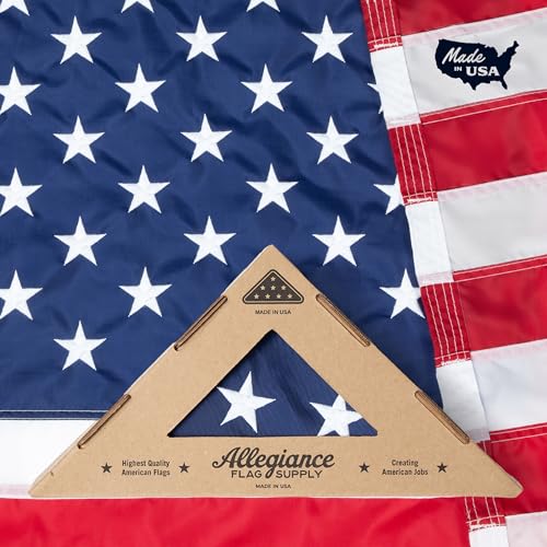 Allegiance Flags Made in USA American Flags For Outside 3x5 Ft | Premium US Flag with...