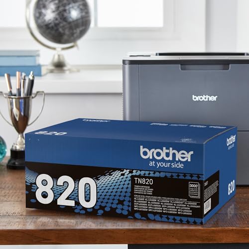 Brother Genuine Toner Cartridge, TN820, Replacement Black Toner, Page Yield Up to 3,000 Pages, Amazon Dash Replenishment Cartridge - Image 3
