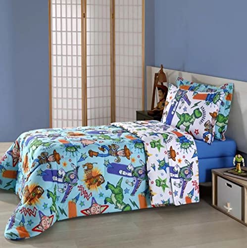 Edredom Solteiro Infantil Disney Toy Story Andreza