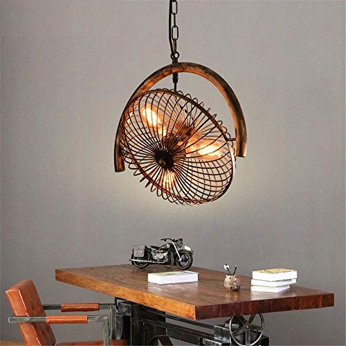 Vintage Steampunk Fan Iron Art Pendant Light Retro Industrial Kitchen Island Ceiling Metal Lampshade E27/E26 Restaurant Loft Hanging Light Shade Fixture Bar Cafe Club Chandelier Hard Wiring needed steampunk buy now online Vintage Steampunk Fan Iron Art Pendant Light Retro Industrial Kitchen Island Ceiling Metal Lampshade E27/E26 Restaurant Loft Hanging Light Shade Fixture Bar Cafe Club Chandelier Hard Wiring needed steampunk buy now online