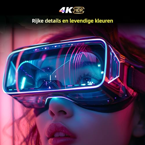 CHiQ U43QM9G,Smart TV 43 Inch,Google QLED TV met HDR,Google TV,Metal Frameless,Dolby Audio - Afbeelding 6