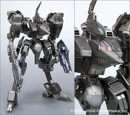 アーマードコア ミラージュ YC07 クロノス ガンメタ Ver. 完成品】ミラージュ YC07-CRONUS ヴィクセン ガンメタVer