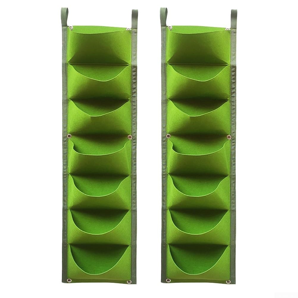 RemixAst Jardín vertical compacto, maximiza el espacio de la pared, crea un ambiente natural (verde)