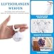 10 Stück Luftschlangen Werfen, Wurf Luftschlangen Hochzeit, Luftschlangen Werfen Konfetti, für Hochzeiten, Geburtstage, Weihnachtsfeiern, Weiß