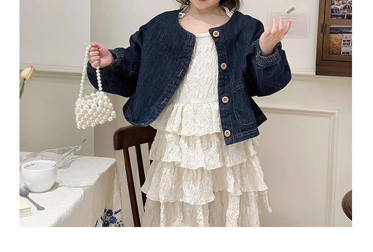 Image of Girls Mini White Pearl Purse Handbag Acrylic Beads Handbag Tiny Handbags Pearl Beaded Clutch Evening Bag for Women