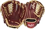Rawlings SANDLOT - Guante de béisbol | Lanzamiento a mano derecha | 11.75 pulgadas - Red Trap-Eze modificada