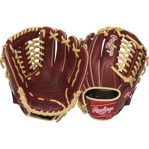 Rawlings | SANDLOT Baseball Glove | Right Hand Throw | 11.75" - Modified Trap-Eze Web