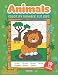 Animals Color By Number For Kids: 50 Animals Including Farm Animals, Jungle Animals, Woodland Animals and Sea Animals (Jumbo Coloring Activity Book ... Ages 4-8, Boys and Girls, Fun Early Learning)