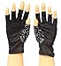 Ladies Fashion Summer Driving Gloves Touchscreen UV Driving Gloves Sun Light Weight Driving Gloves, One Size, Black