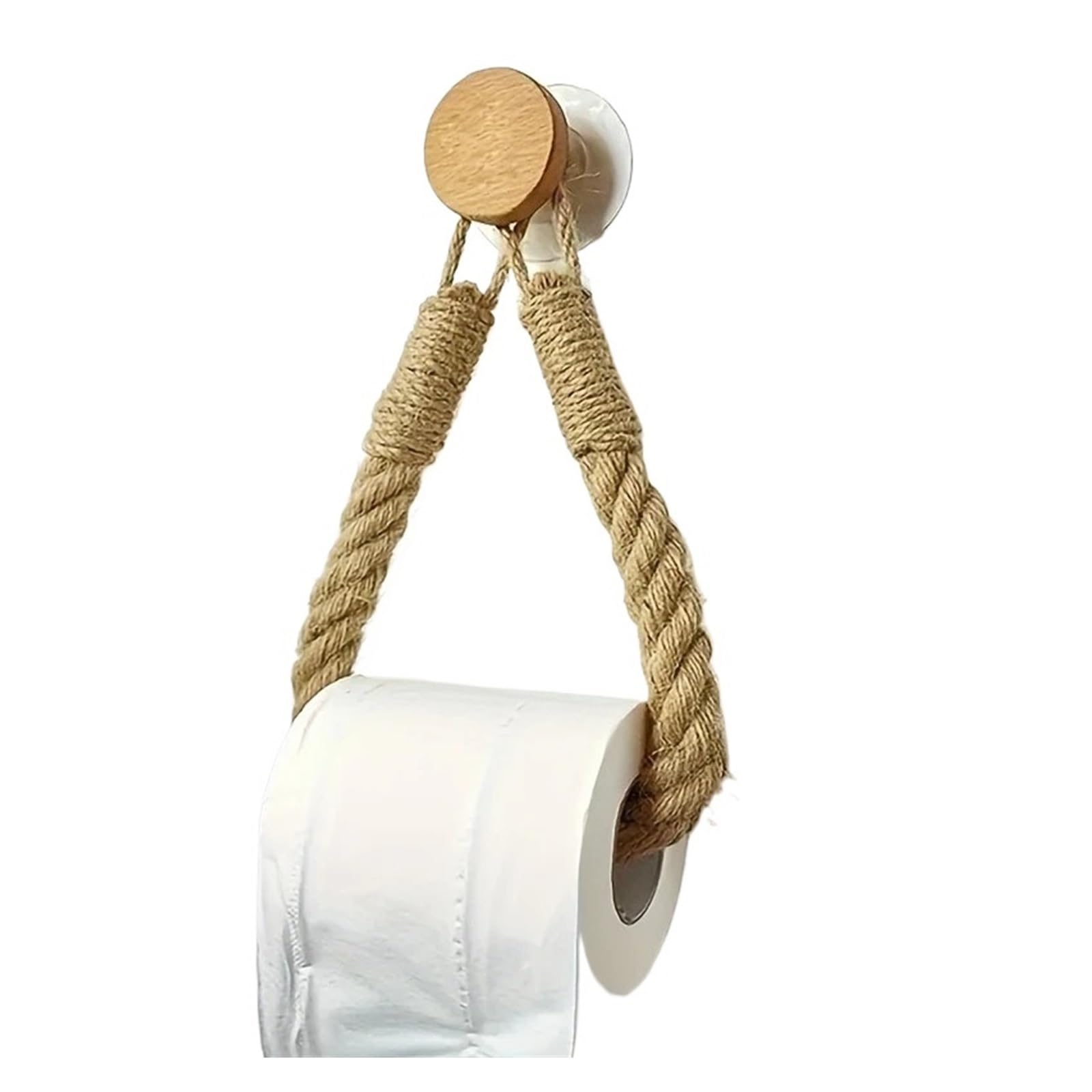 Rope Toilet Roll Holder Hemp Rope Toilet Paper Holder