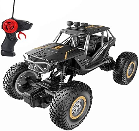 AFEBOO RC Car Remote Control Car for Kids Adults, 1:16 Scale All Terrain Monster Trucks for Boys, Off-Road Rock Crawler, RC Truck Electric Toy Gift for Boy Girl