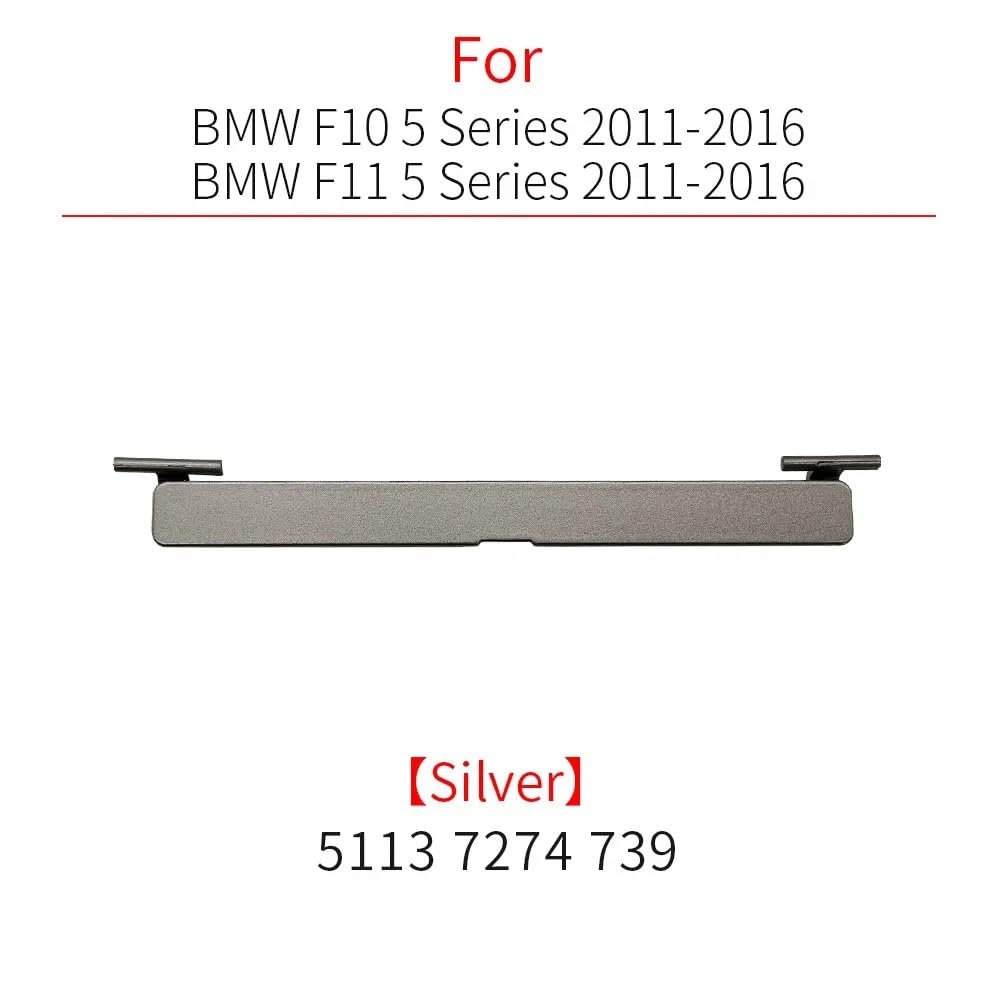 Stały reling dachowy Pasuje do BMW F10 F11, listwa dachowa, osłona bagażnika dachowego, pasuje serii 5 z lat 2011-2016, 520, 525, 528, 530, 535i Lekki bagażnik dachowy(White)