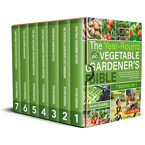 Amazon.com: The Year-Round Vegetable Gardener's Bible [7 Books in 1]: Grow a  Pest-Free Organic Garden with the Older Farmer's Almanac, Discover Secret  Gardening Hacks and Go back to Eden. Perfect for Preppers