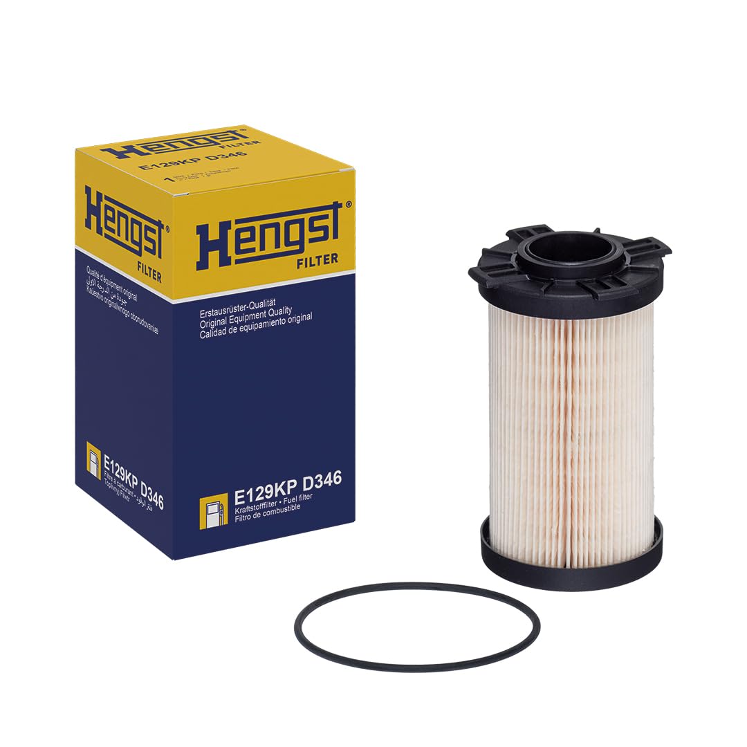HENGST FILTER E129KP D346 Filtro combustible con juntas Compatible con SCANIA L,P,G,R,S - series, DAF LF
