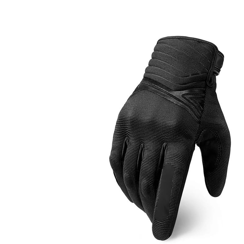 Guanti Moto Guanti da moto antiurto uomo, traspiranti, for motociclisti, con dita intere e touch screen, guanti motocross