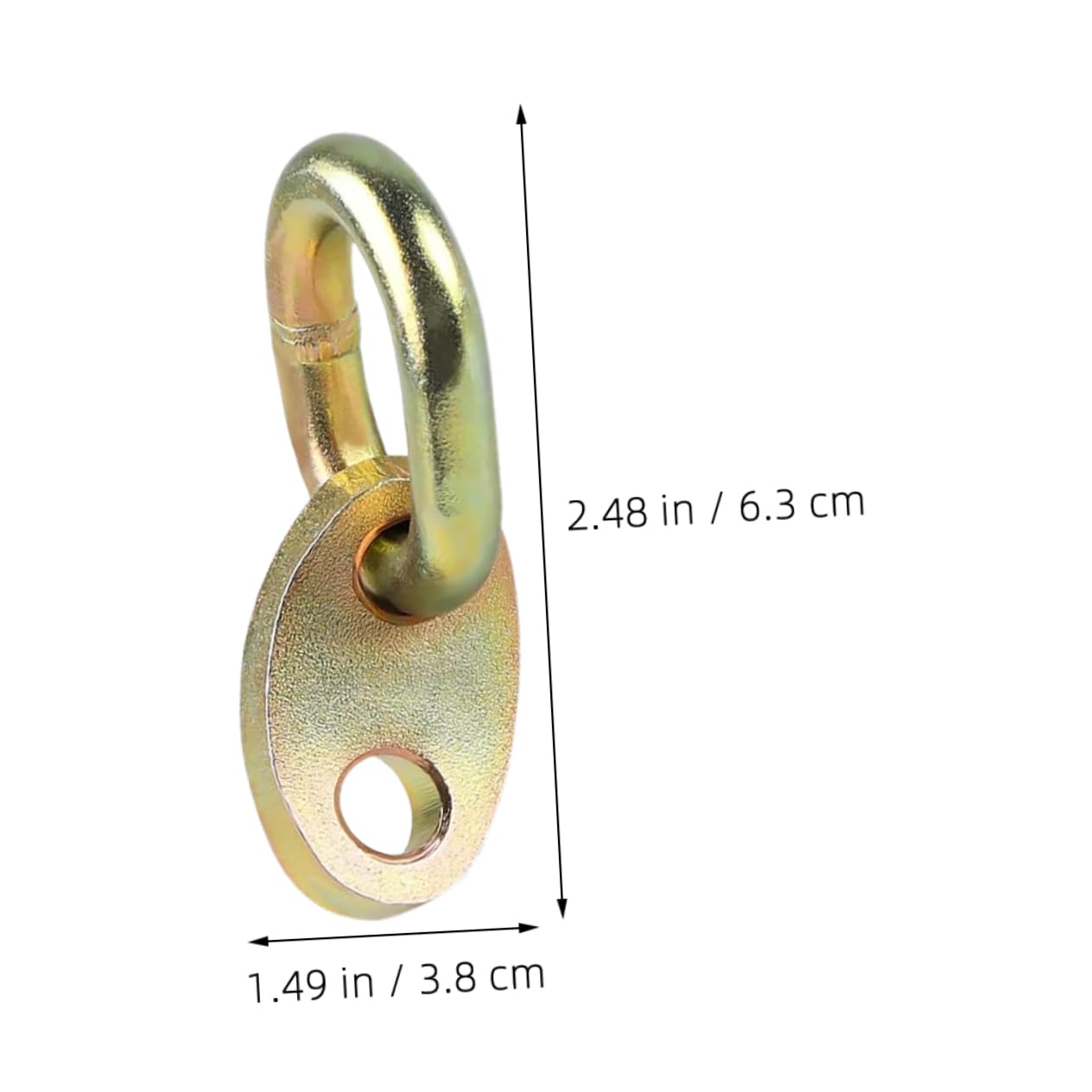 Garneck 4 Pezzi Set di Anelli del Motore Sollevamento del Motore Piastra Sollevamento Staffa di o Automatico Staffa di o Regolabile Lega di Alluminio d'oro