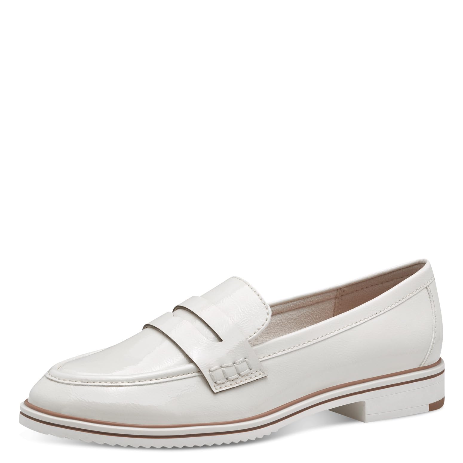 MARCO TOZZI Damen Slipper mit Blockabsatz Vegan