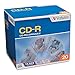 Verbatim 94936 CD Recordable Media - CD-R - 52x - 700 MB - 20 Pack Slim Case