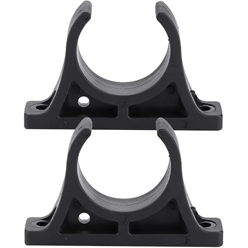 Tbest Kayak Paddle Holder,1 Pair Durable Plastic Paddle Oar Holder Clips Keeper for Kayaks Canoes Rowing Boats