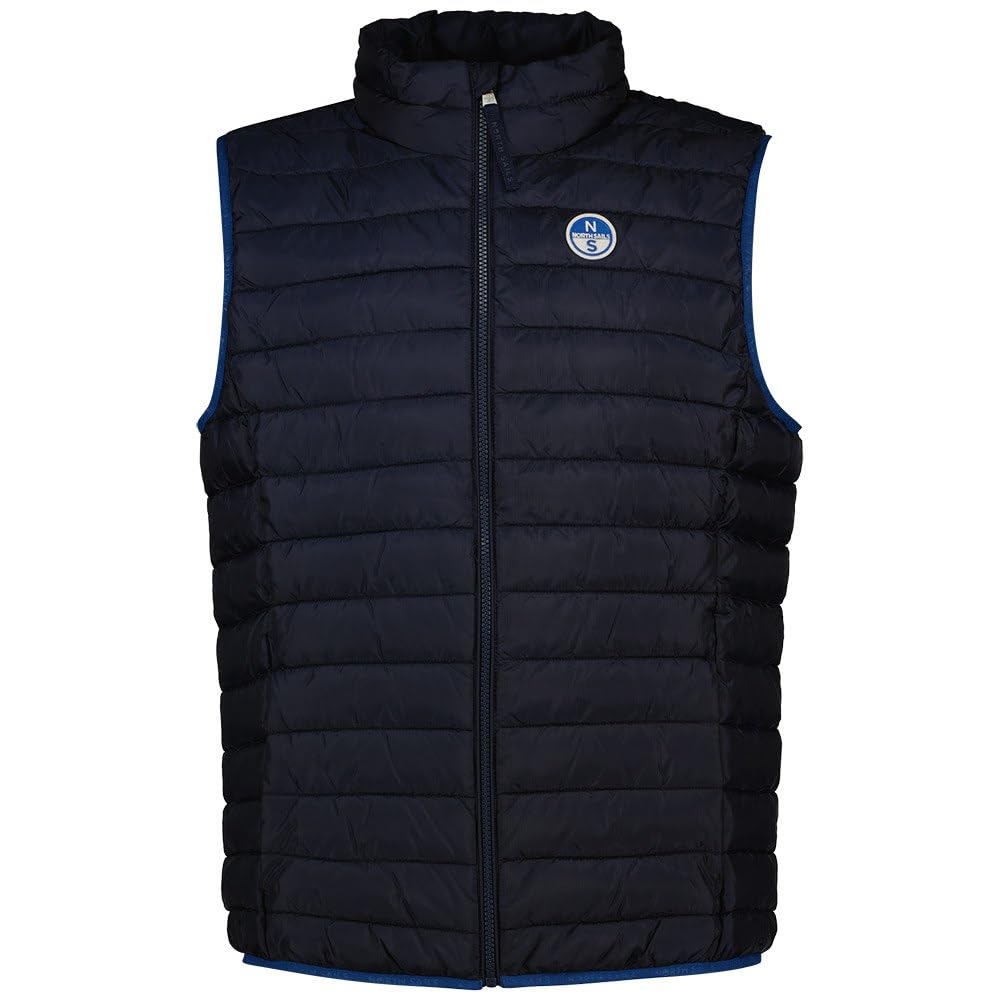 NORTH SAILS Smanicato Crozet Vest Gilet Sportivo Uomo Sintetico Blu Scuro