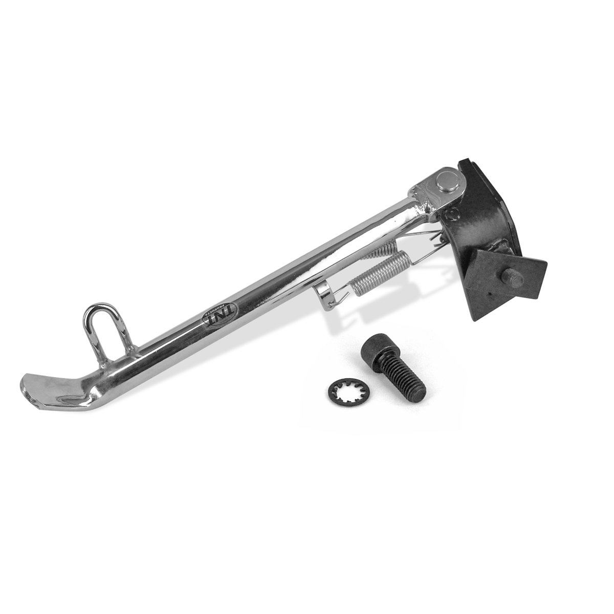 TNTOR Cavalletto Laterale Lusso Adattatore Stalker/NRG-MC2 TNT, Cromato