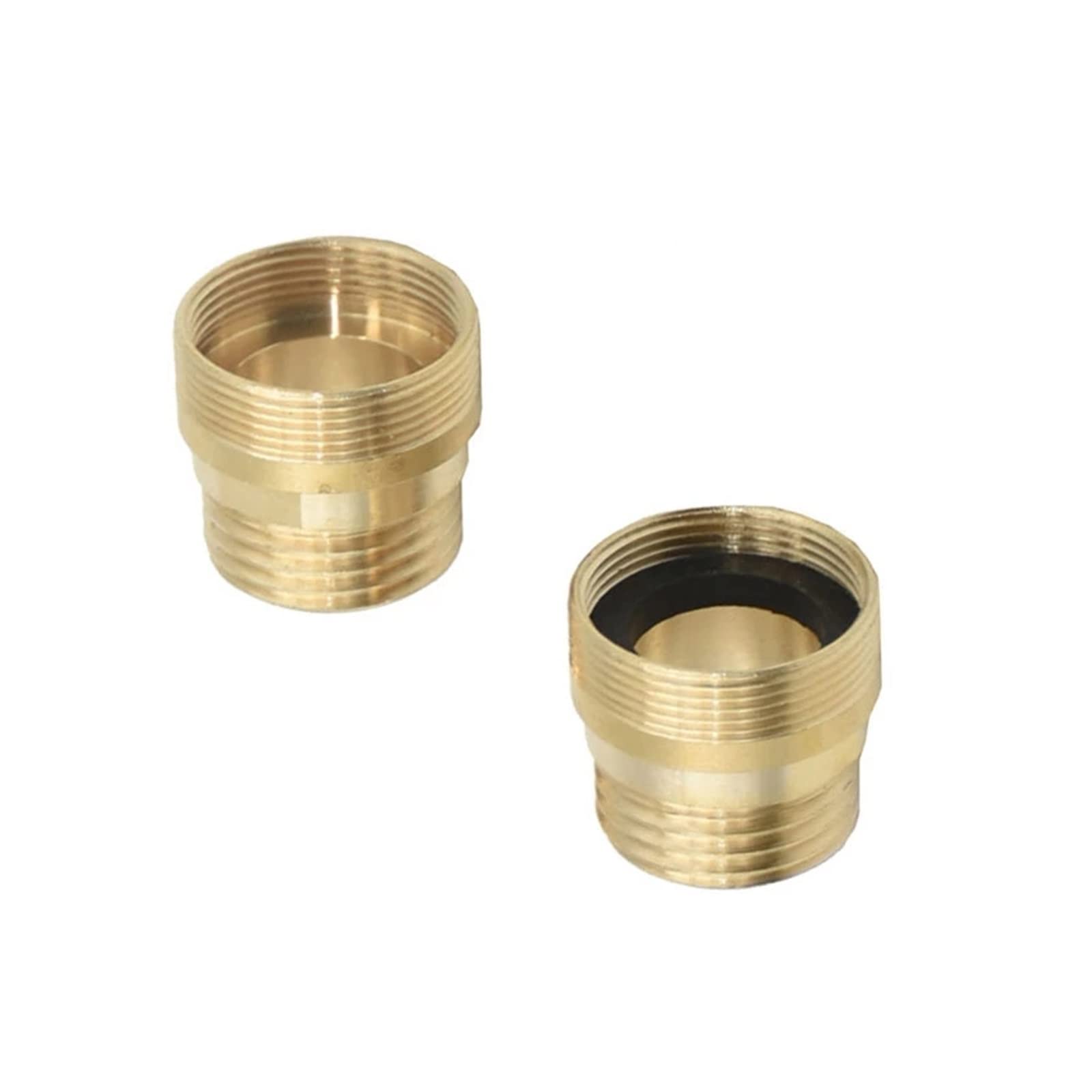 resistir extremos de alta presión y temperatura 5 uds adaptador de grifo de jardín M22 hembra M24 rosca macho a 1/2 "macho grifo de agua accesorios de tubería conector de latón ( Color : Photo )