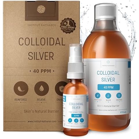 Institut Katharos Premium Colloidal Silver 40ppm Cover