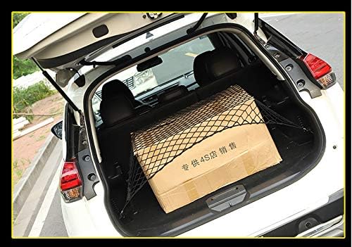 Weigesi Elastic Car Rear Trunk Carogo Net Mesh Cargo Net for Nissan Rogue 2014-2020 Floor Trunk Cargo Net