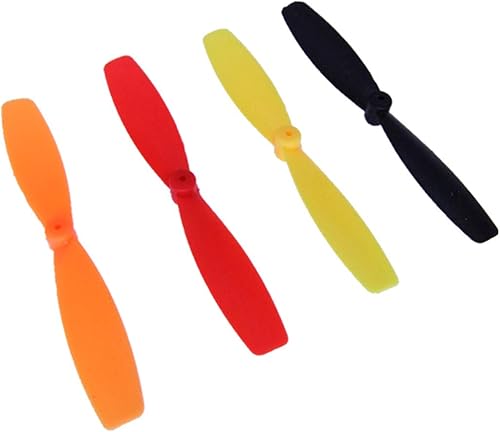 Miniatura 4 de EKIND 8 piezas de hélice de 2.165 in, 2 aspas, eje de 0.039 pulgadas para hojas de abanico, modelo de barco, aeronave RC, barco, bricolaje, avión,