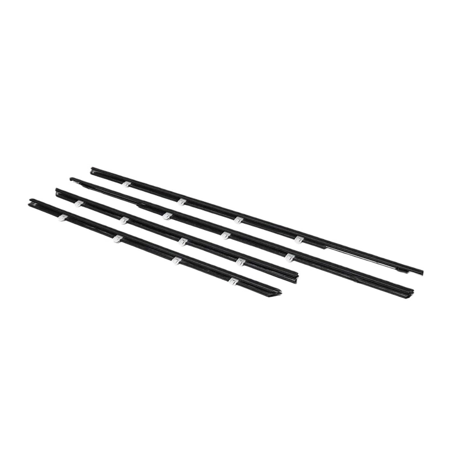 Toudayuhp For 2012-2015 Compatible With 2006-2015 Car Window Weather Molding Outside Moulding Weatherstrip Insight(For 2012-2015)
