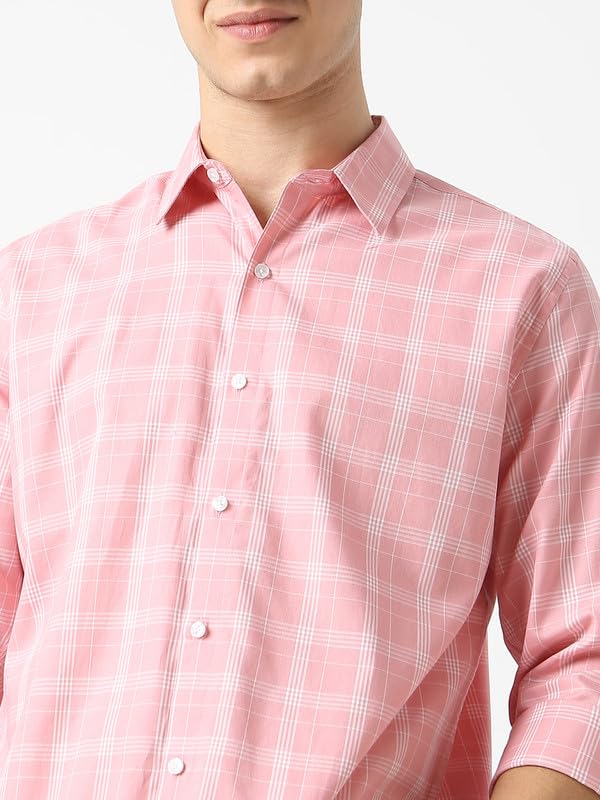 Image of Mens Striped Slim Fit Cotton Casual Shirt | Full Sleeves Mens Shirts | Stylish Shirt for Men