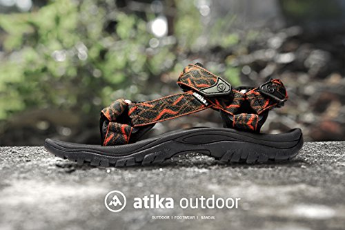 [アティカ] アウトドアサンダル Maya 10_ブラック 25 cm 6枚目