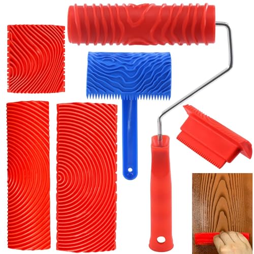 Wood Grain Paint Tool Set (6PCS)
