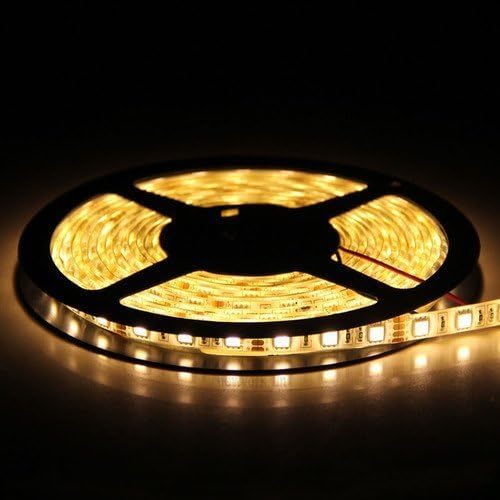 Flexible LED Strip Lights, RGB, 300 Units SMD 5050 LEDs, Waterproof, 12 Volt LED Light Strips, Pack of 16.4 feet/5 m (RGB)