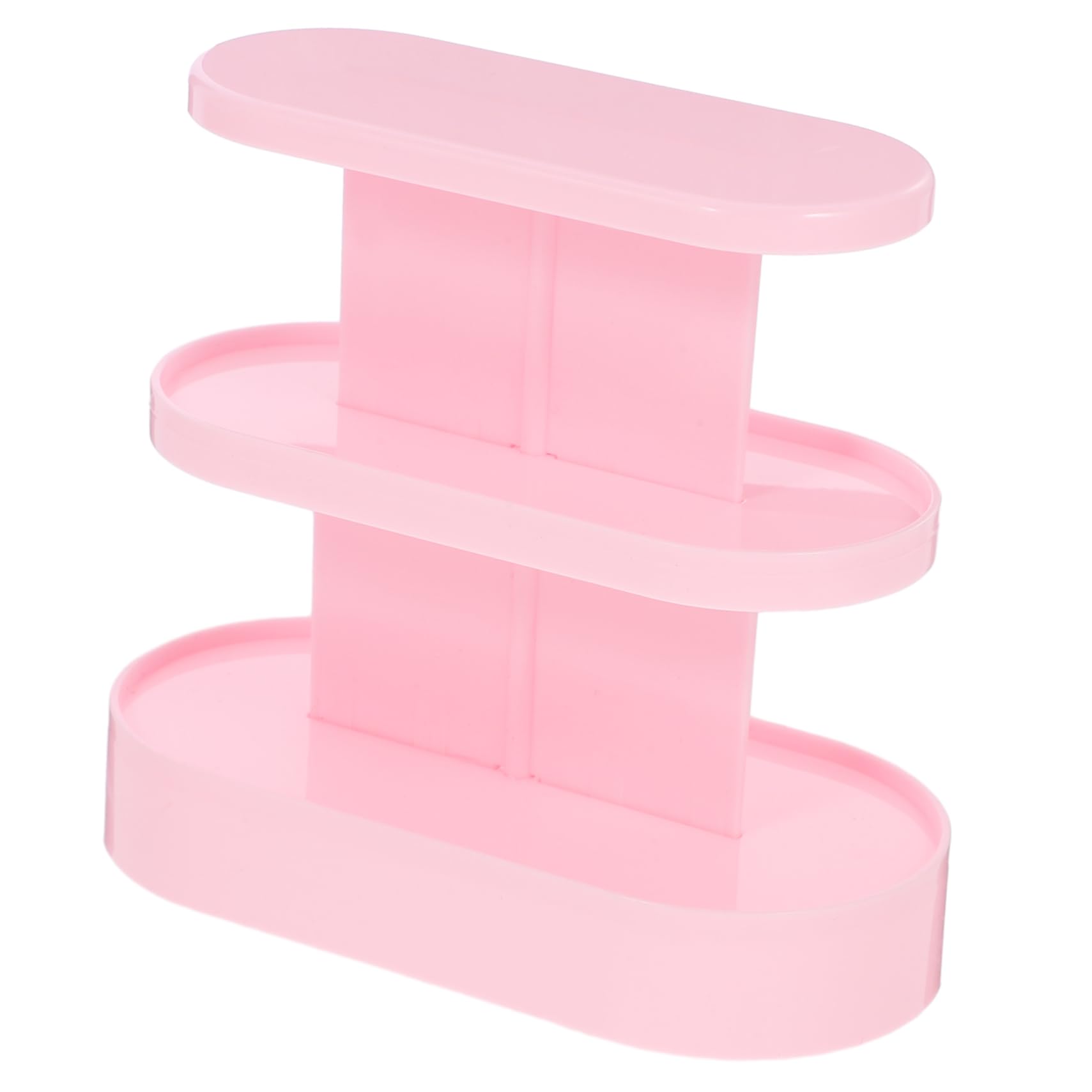 BESPORTBLE Miniature Doll House Storage Shelf Pink Display Rack for Dollhouse Furniture Scale Decoration Model with Realistic Detail for Collection and Room Display